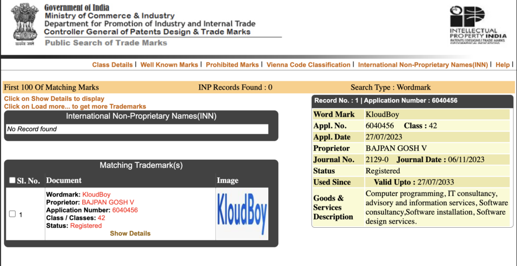 KloudBoy is Now Officially Registered!